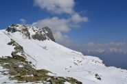 il Mont Avic visto dal Colle di Raye Chevrère