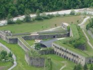 Forte di Vinadio dal Forte Neghino