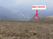 16 - praterie scendendo dallo Stellina all'Alpe Carolei