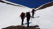 raggiungendo la Cresta della Dormillouse (2-6-2012)