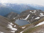 04 - Lac du Grand Laus visto dal colle a ovest del Pic du Malrif