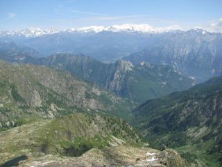 Panorama sulla Valle d'Aosta