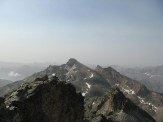 Panorama verso il monte Cervet  