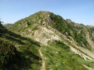 Passo Bravaria dal sentiero per la Rocca