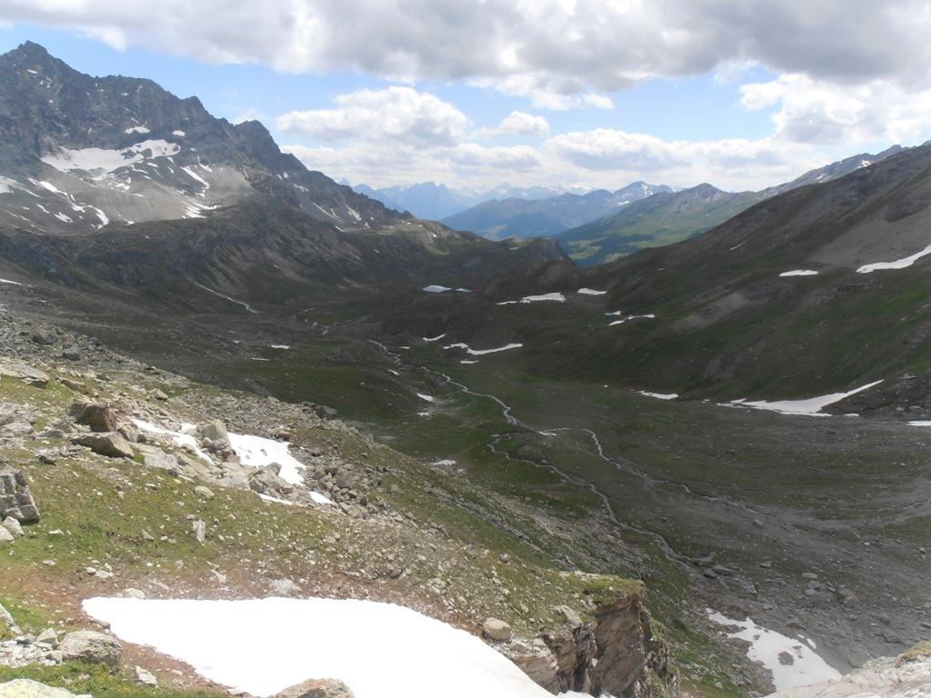 12 - vista del vallone sopra l'Alpe Thoules