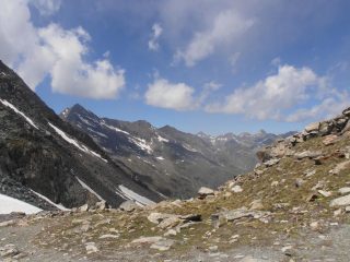 06 - Dal Col Fussi c'è già un bel panorama dalla Tersiva, a sx, fino all'Emilius, a dx