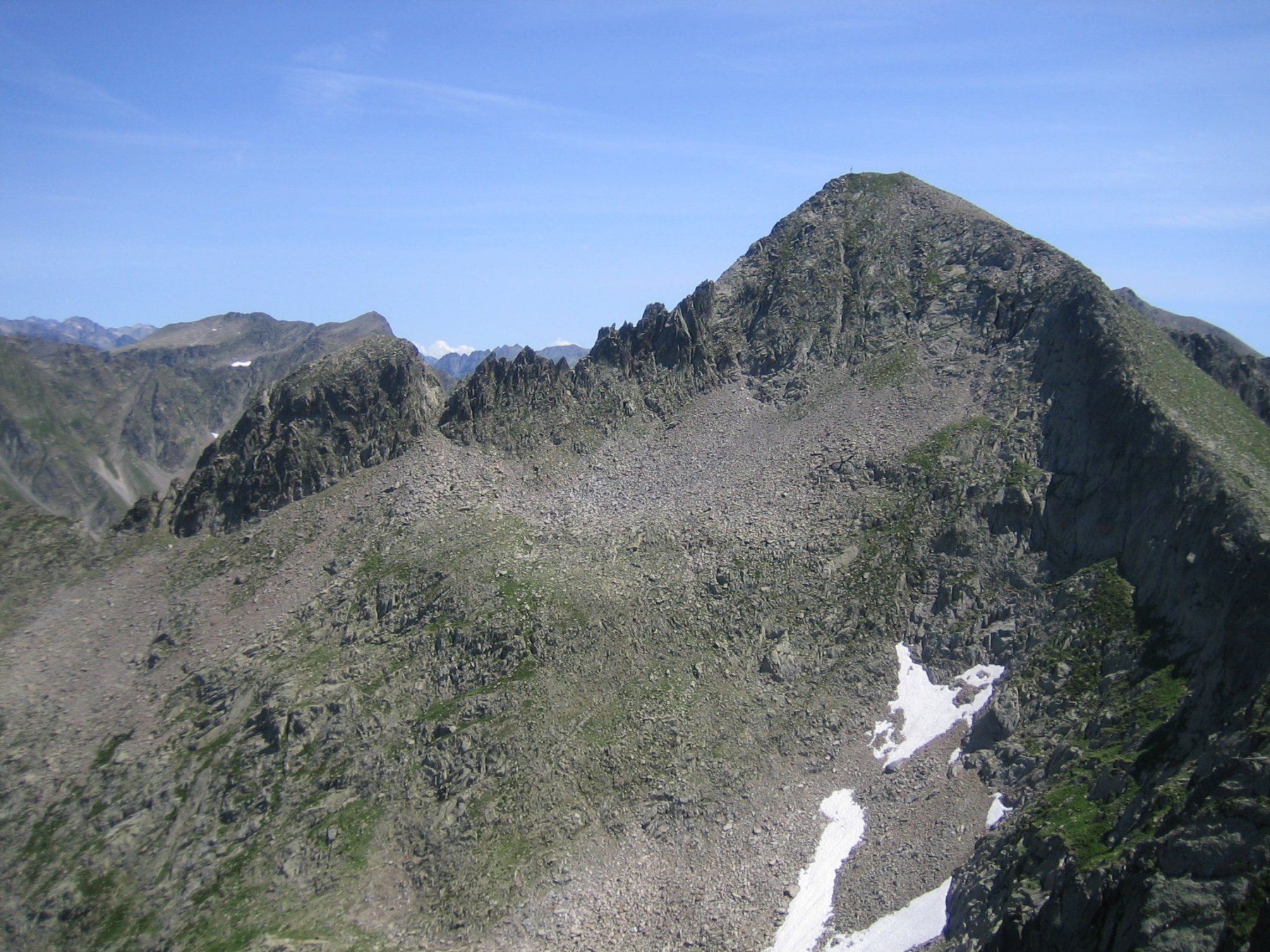 la Rocca di San Bernolfo 2681 m.