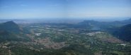 La vista di Torino e della bassa valsusa da Rocca Sella