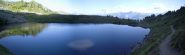 il lago di Chamolè alle 8 di mattino....