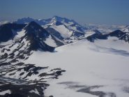 ghiacciaio dello Jotunheimen. Sullo sfondo il Galdhopiggen