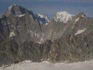 Grandes Jorasses e Monte Bianco
