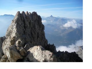 Il Pic de Rochebrune dalla Cresta Perona...
