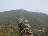la cima della Rocca Davì