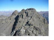 Il Monte del Vallonetto e a sx la Cima Las Blancias..dalla Cima nord di Vens
