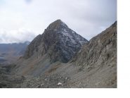 Il Dela' con al centro il Col Fussi..salendo al Glacier