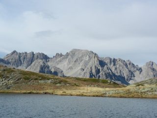 Il Lac de la Cula e la Pointe des Cerces
