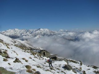 Carlo53 in salita all'Alpe Balmot