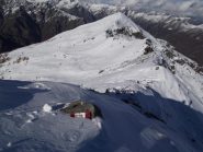 la cresta che dalla cima del Testone dei Tre Alpi porta al Monte Bo'