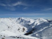 panorama dalla cima verso la Val Fredda