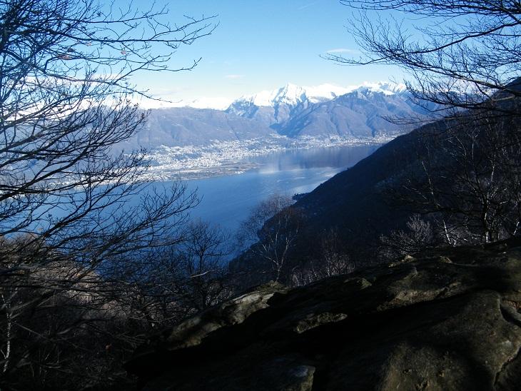 La parte settentrionale del Lago Maggiore