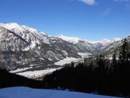 panorama verso la valle di nevache