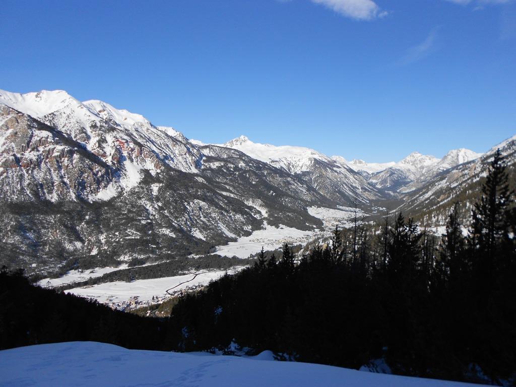 panorama verso la valle di nevache