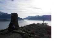 ..e le foschie in bassa Valle d'Aosta..dal M.de L'Ouille..