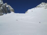 verso il Gerenpasss con neve intonsa