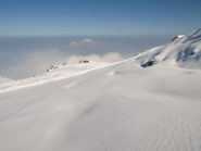 Quota 2312 m, la pianura purtroppo è avvolta nella nebbia