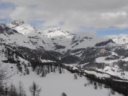 02 - vista verso l'alta Valtounenche dall'arrivo della seggiovia Collet