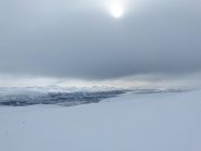 salendo, vista Tromso e Balsfjorden  