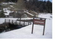 Il ben conservato borgo di Jovencan ca a meta' vallone