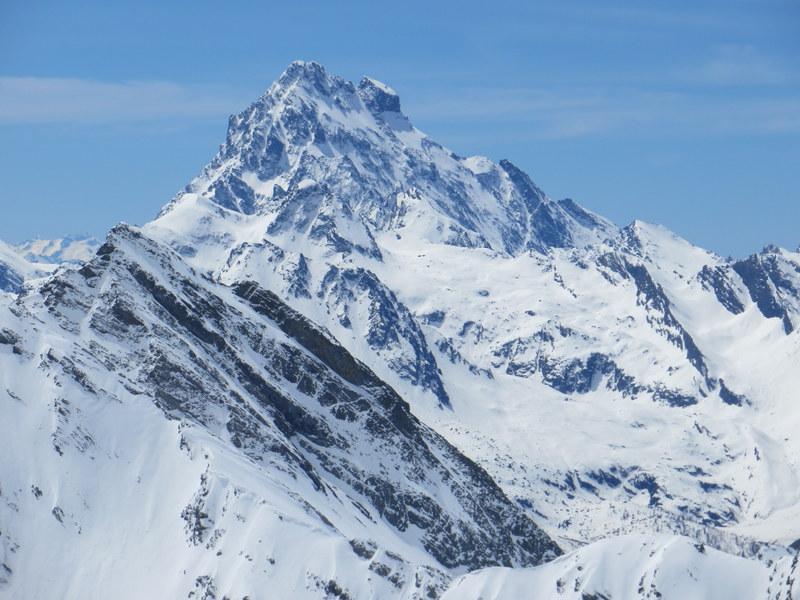 Zoomata sul gigante delle Alpi Cozie