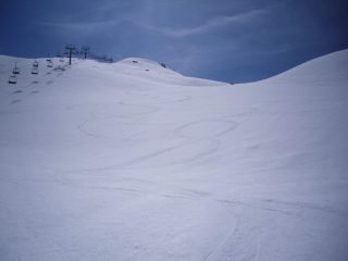 belle curve in neve intonsa...
