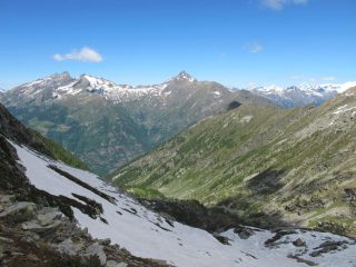 Panorama verso il Vallone del Tourrison dal Colle Marmontana