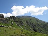 la lunga dorsale dall'Alpe Colli