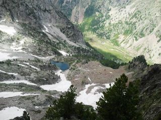 lago di Valcuca e Valasco, dall'alto