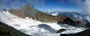 Panoramica sulla Grivole e in secondo piano Monte Bianco - Grand Jorasses