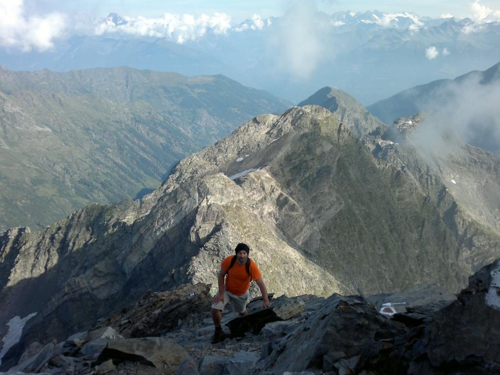 Diavolo Di Tenda Pizzo Del Da Carona Alpinismo Escursione In Alta Montagna A Carona