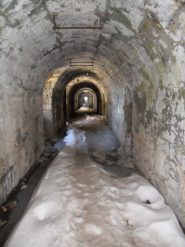 L'interno del tunnel