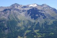 Alpe di Boregne e Becca di Tos scendendo dal Col Faveroy