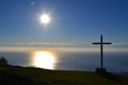 panorama sul mare dalla croce bianca di S. Pietro ai Monti (891 m)