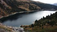 una bella visuale sul Lago di Plan d'Amont da quota 2180 m. (1-11-2013)