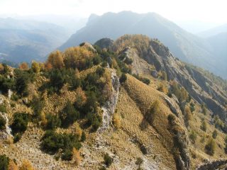 la cresta dalla Rocca del Praet