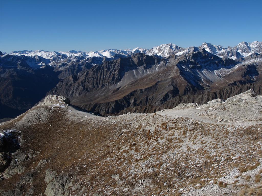 Panorama verso l'alta Val Maira
