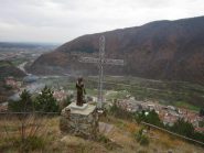 Madonna degli Alpini e croce