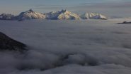 oggi è stata una giornata spettacolare...ancora magiche visioni dall'Alpe Collet verso le luci del tramonto (17-11-2013)