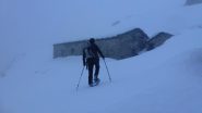 nella nebbia dell'Alpe Uja