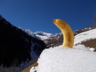 Banana e lampone