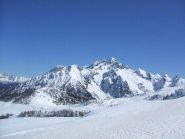 Cima d'Asta e Malga Val Cion semisepolta dalla neve